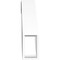 Ekena Millwork 3-in. W x 12-in. D x 12-in. H Del Monte Architectural Grade PVC Knee Brace BRCP03X12X12DEL - alternate 5
